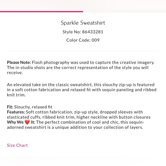 Free People Sparkle Sweatshirt - Black combo - MEDIUM NWT - Picture 5 of 6